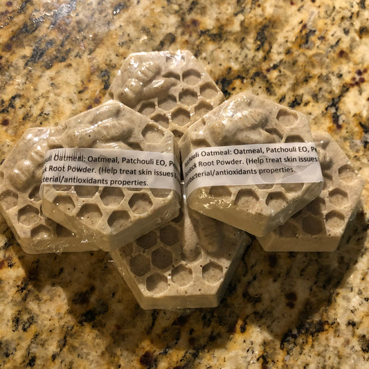 Patchouli Oatmeal facial bar